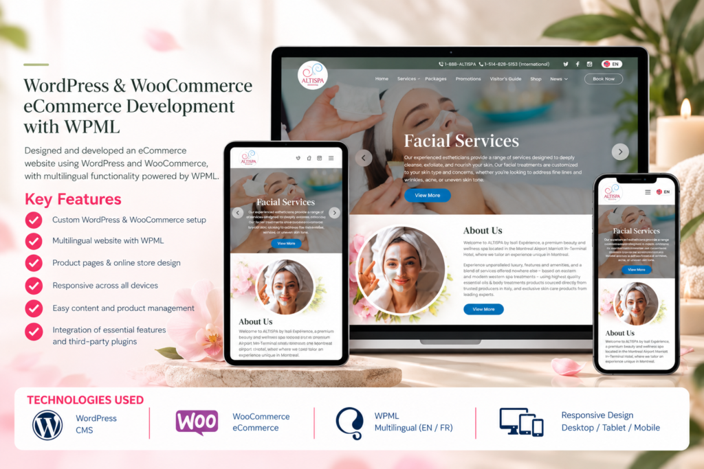 ALTISPA WordPress & WooCommerce Case Study
